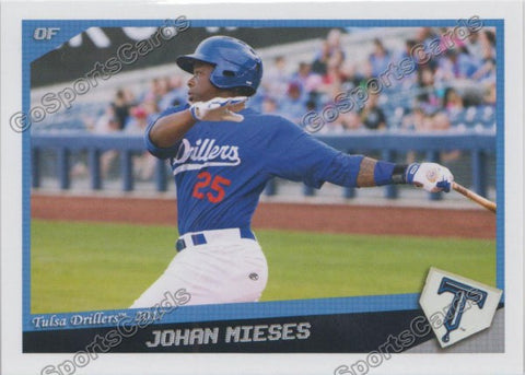 2017 Tulsa Drillers Johan Mieses