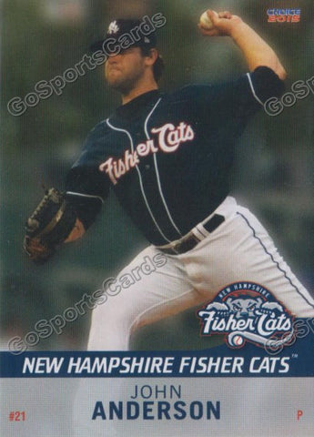 2015 New Hampshire Fishercats John Anderson