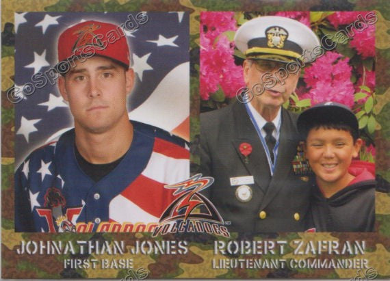 2014 Salem Keizer Volcanoes Military SGA Johnathan Jones