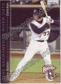 2005 Sacramento River Cats Multi-Ad John Baker