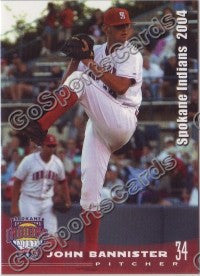 2004 Spokane Indians John Bannister