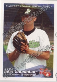 2005 Midwest League Top Prospects John Bannister