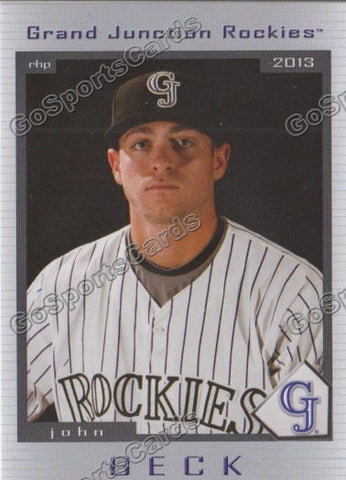 2013 Grand Junction Rockies John Beck