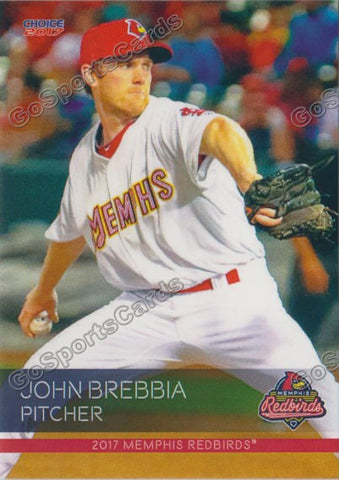 2017 Memphis Redbirds John Brebbia