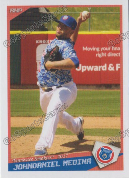 2017 Tennessee Smokies Johndaniel Jhondaniel Medina