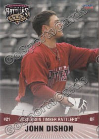 2012 Wisconsin Timber Rattlers John Dishon