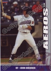 2010 Akron Aeros Johnny John Drennen