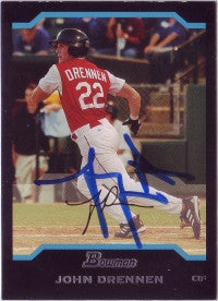 Johnny John Drennen 2005 Bowman Aflac #2 (Autograph)