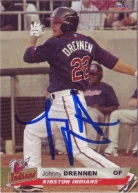 Johnny John Drennen 2008 Kinston Indians (Autograph)