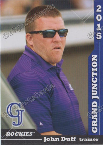 2015 Grand Junction Rockies John Duff
