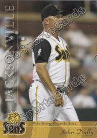 2012 Jacksonville Suns John Duffy