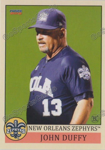 2015 New Orleans Zephyrs John Duffy