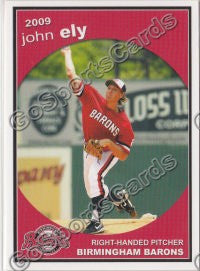 2009 Birmingham Barons John Ely