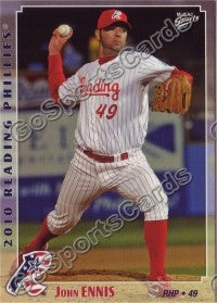 2010 Reading Phillies John Ennis
