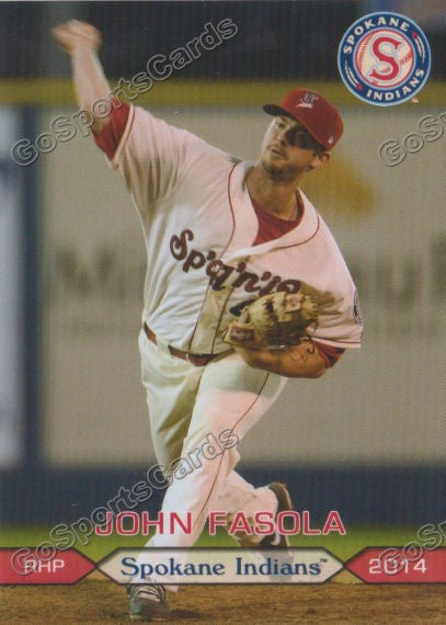 2014 Spokane Indians John Fasola