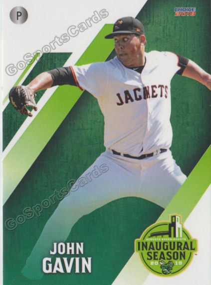 2018 Augusta GreenJackets John Gavin