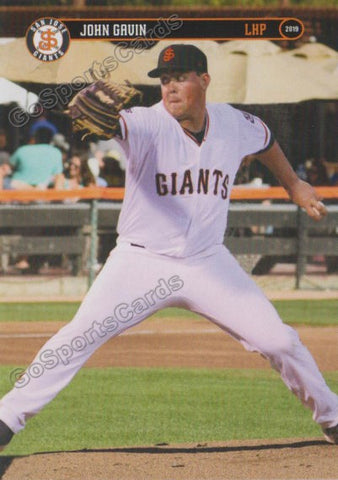 2019 San Jose Giants John Gavin