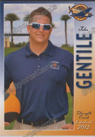 2013 Lakeland Flying Tigers John Gentile