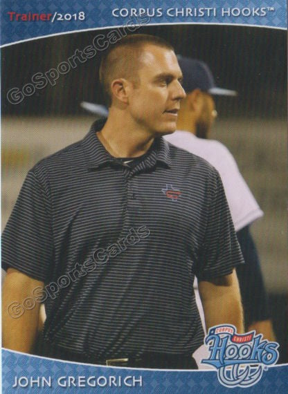 2018 Corpus Christi Hooks John Gregorich