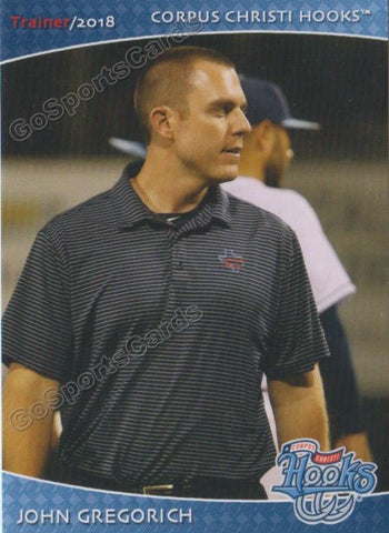 2018 Corpus Christi Hooks John Gregorich