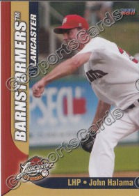 2011 Lancaster Barnstormers John Halama