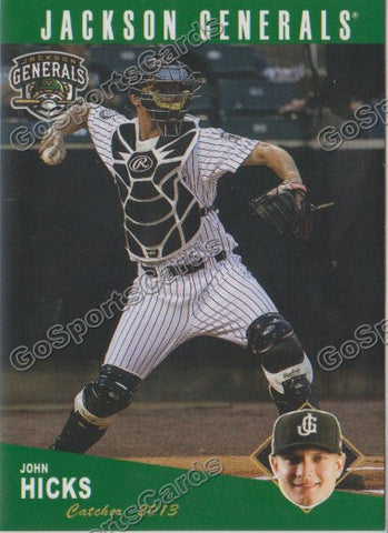 2013 Jackson Generals John Hicks