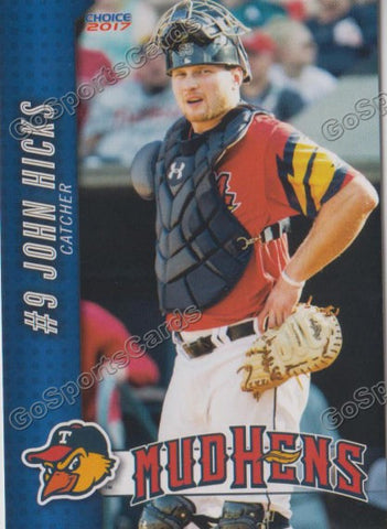 2017 Toledo Mud Hens John Hicks