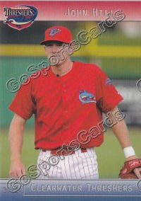 2012 Clearwater Threshers John Hill