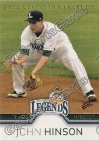 2012 Lexington Legends John Hinson