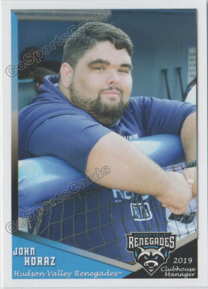 2019 Hudson Valley Renegades John Horaz