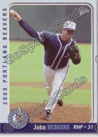 2009 Portland Beavers John Hudgins