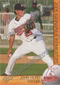 2005 Kannapolis Intimidators John Hurd