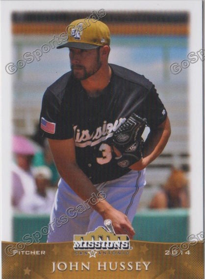 2014 San Antonio Missions John Hussey