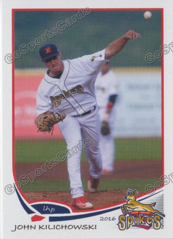 2016 State College Spikes John Kilichowski