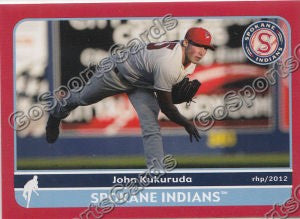 2012 Spokane Indians John Kukuruda