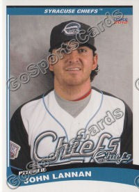 2012 Syracuse Chiefs John Lannan