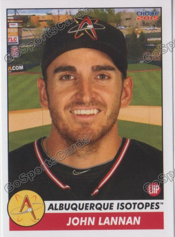 2015 Albuquerque Isotopes John Lannan