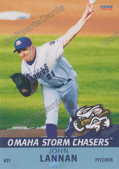 2016 Omaha Storm Chasers John Lannan