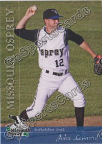 2012 Missoula Osprey John Leonard