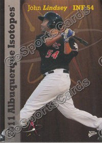 2011 Albuquerque Isotopes John Lindsey