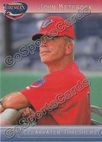 2012 Clearwater Threshers John Mizerock