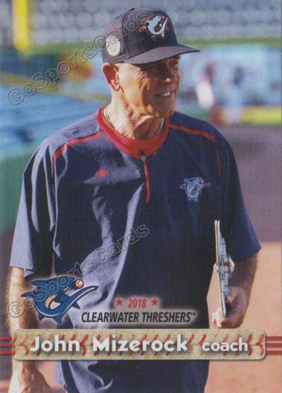 2018 Clearwater Threshers John Mizerock