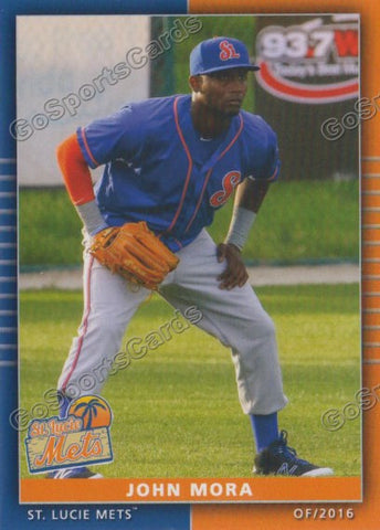 2016 St Lucie Mets John Mora