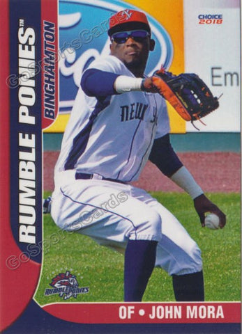 2018 Binghamton Rumble Ponies John Mora