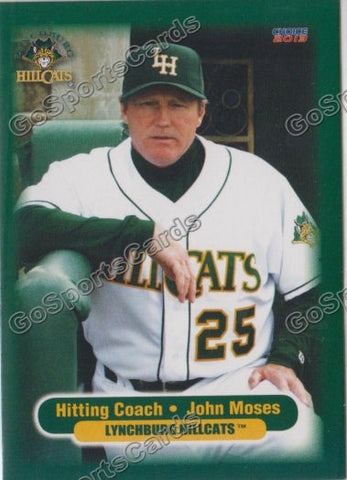 2013 Lynchburg Hillcats John Moses