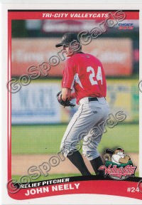 2012 Tri City ValleyCats John Neely