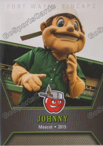 2015 Fort Wayne Tincaps Johnny Tincap