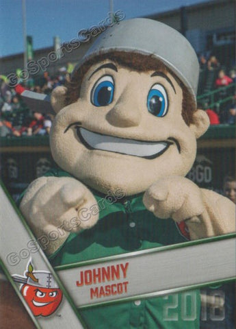2018 Fort Wayne TinCaps Johnny Mascot