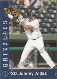 2011 Gateway Grizzlies Johnny Aldaz