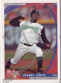2006 Midwest League Top Prospects Johnny Cueto